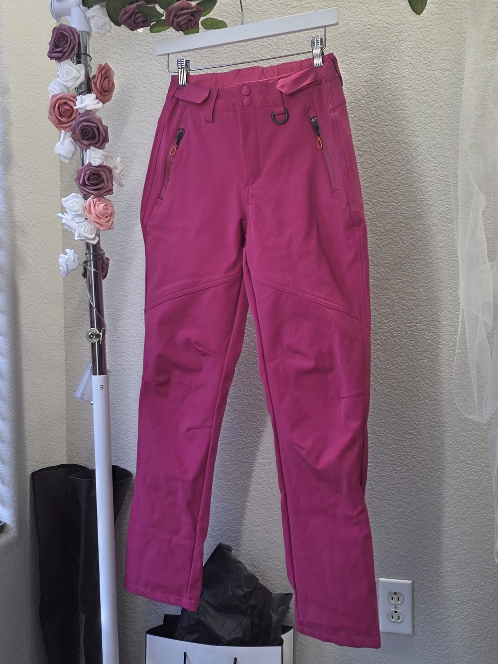 Free Soldier Pink Women's Ski Snowboard  Softshell Pants